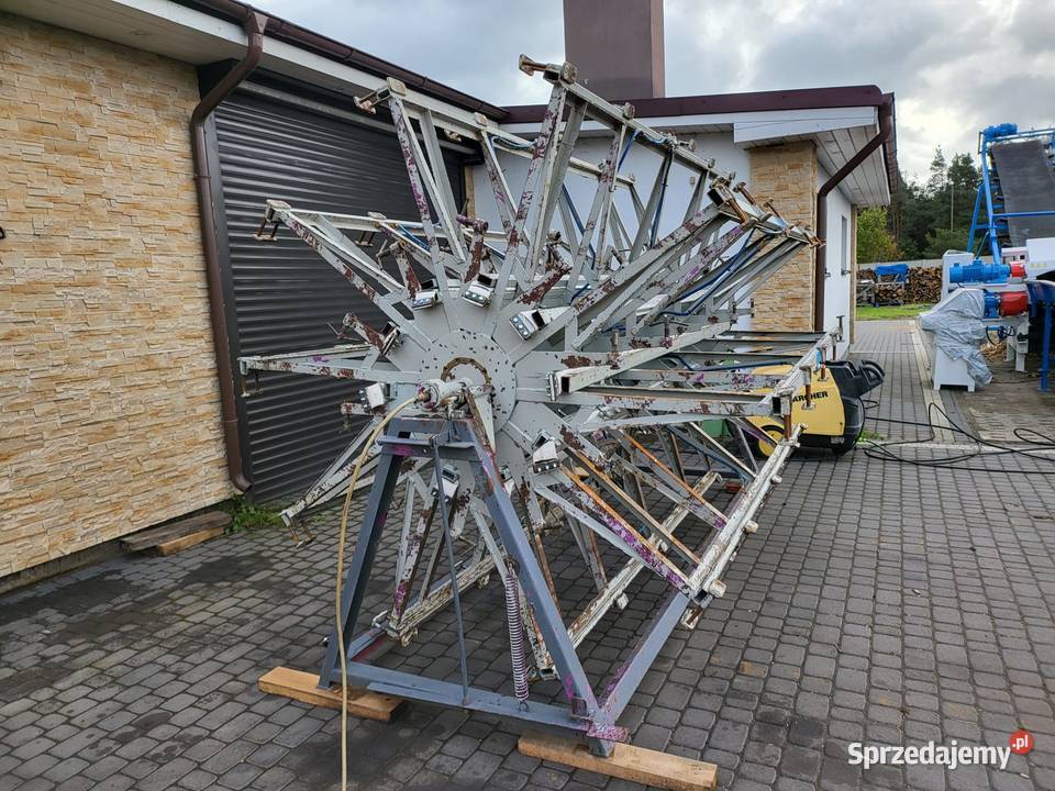 Prasa wiatrakowa pneumatyczna 2950x550 Karsin