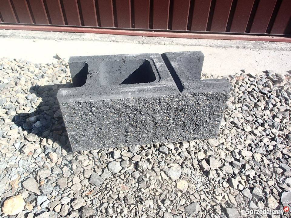 Ogrodzenie Joniec pustak czarny gorc 382216