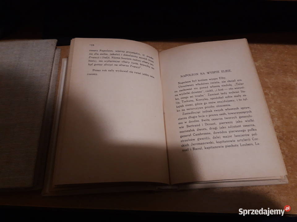 NAPOLEON BONAPARTE DUMAS PANTEON1931 pierwodruk Iwno