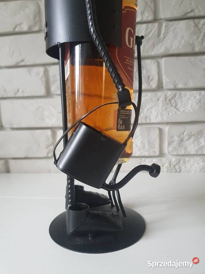 Ogrodnik stojak na alkohol rzeźba metaloplastyka Pozostałe Pozostałe