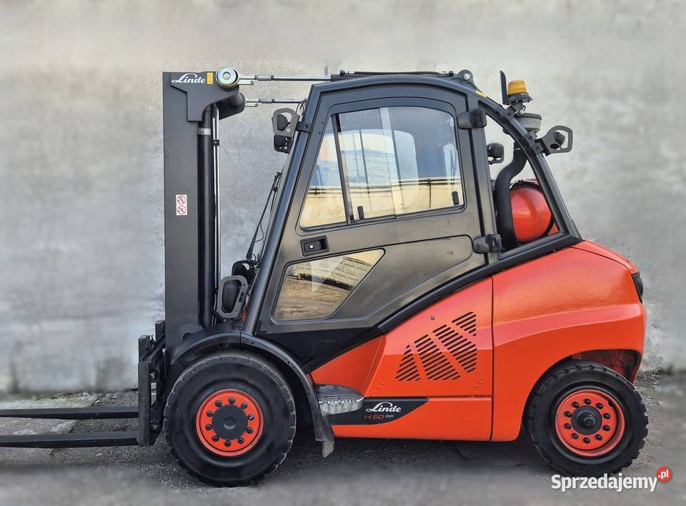 Linde H50 TRIPLEX kabina przesuw wózek widłowy sprzedam