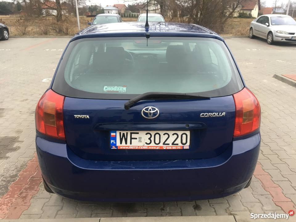 Toyota Corolla E12 14 Vvti 2002 Warszawa