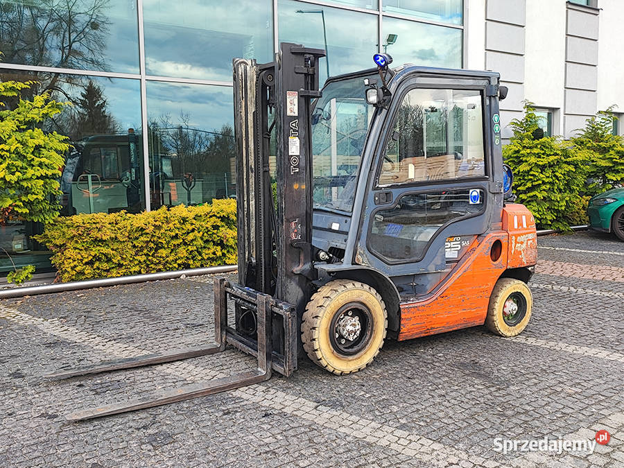 Wózek widłowy Toyota 028FGF25 25 t LPG kabina Kęty