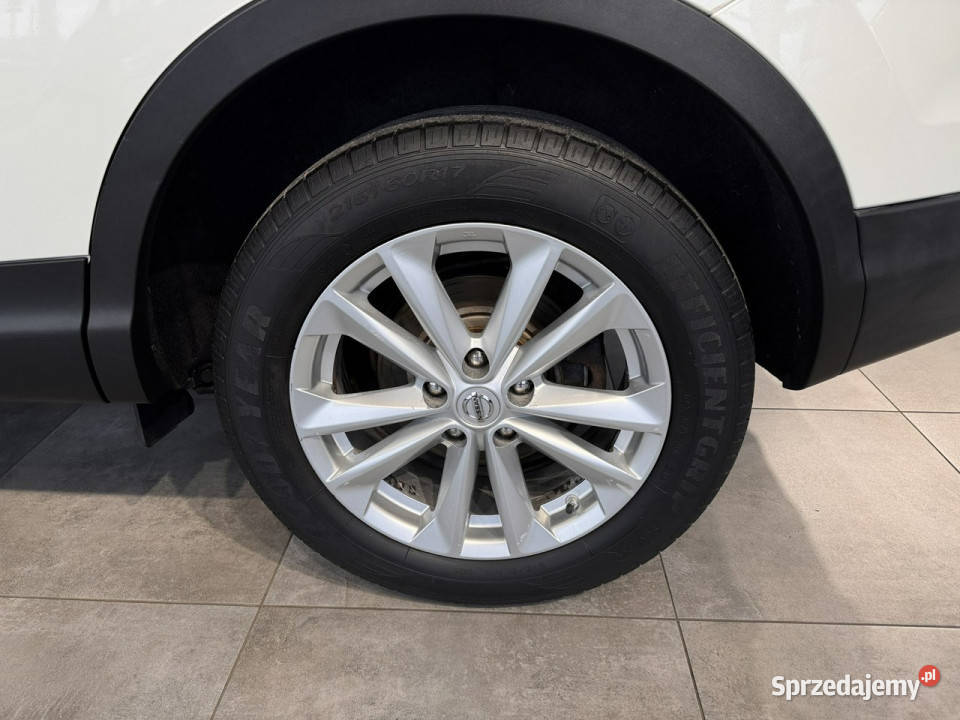 Nissan Qashqai 12DIGT 116 M6 2014 r salon I wielofunkcyjna kierownica Myślenice