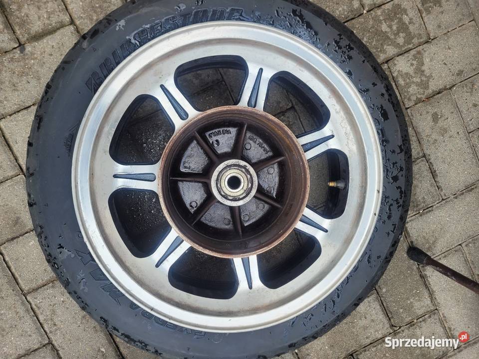 Kawasaki EN500A EN 500 A FELGA TYŁ TYLNA OPONA Nowy Tomyśl sprzedam