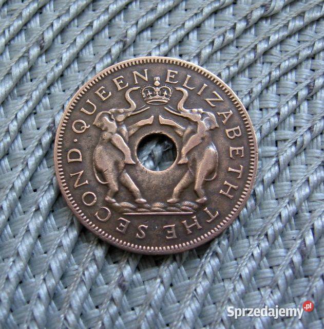 Rodezja i Niasa 1 Pens 1957r