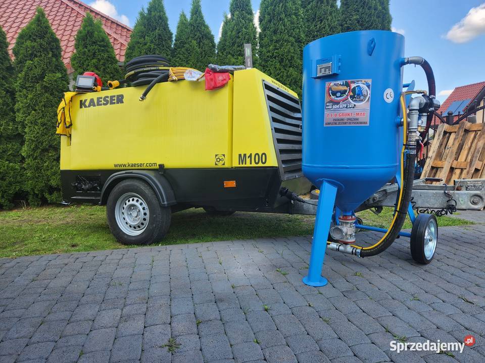 Kompresor sprężarka kaeser M 100 plus nowa Goleniów