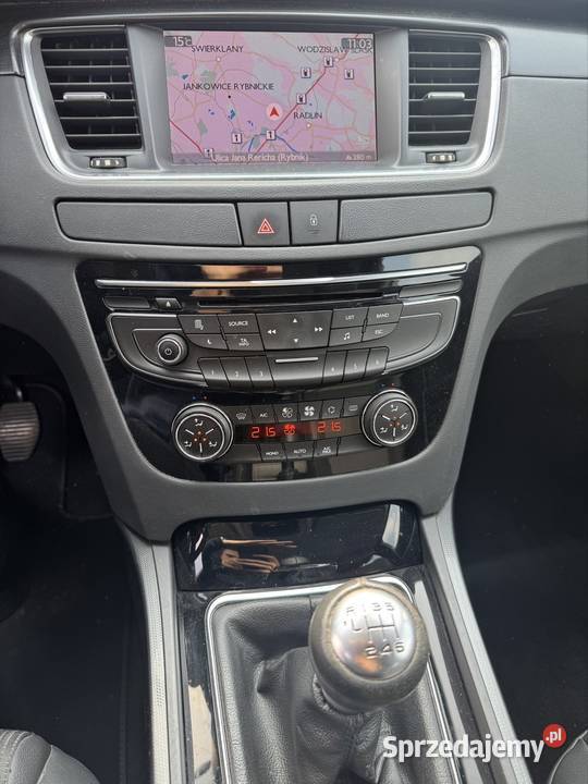 Peugeot 508 uszkodzony śląskie Rybnik