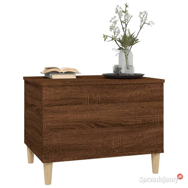 Stolik kawowy brązowy dąb 60x445x45 WM819571 Warszawa sprzedam