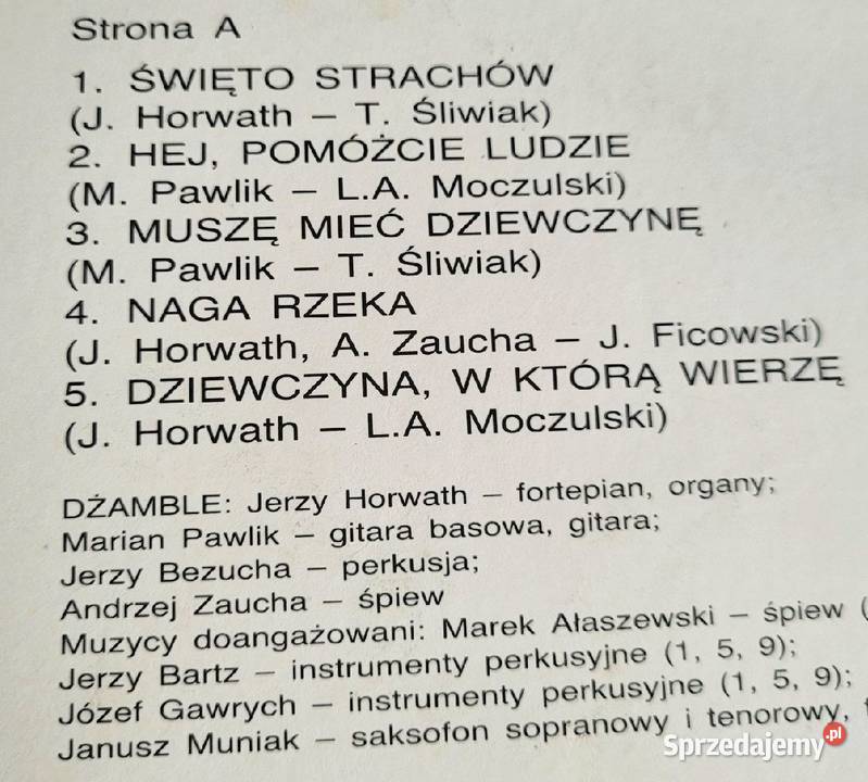 Dżamble Wołanie O Słońce Światem płyta winylowa płyta winylowa Chełmno sprzedam