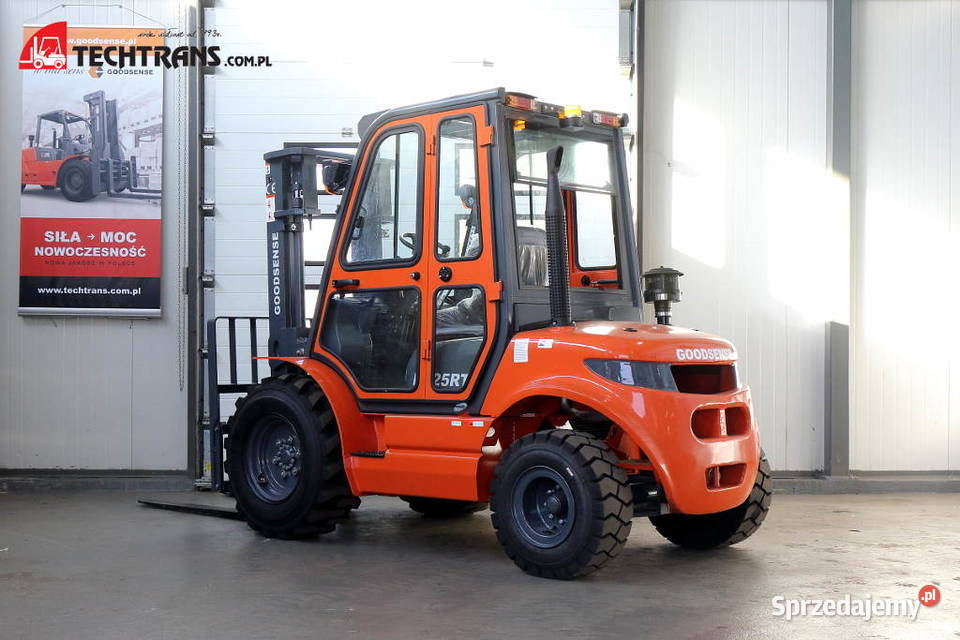 Terenowy Wózek widłowy 25 Tony 4x4 4WD Nowy warmińsko-mazurskie Elbląg