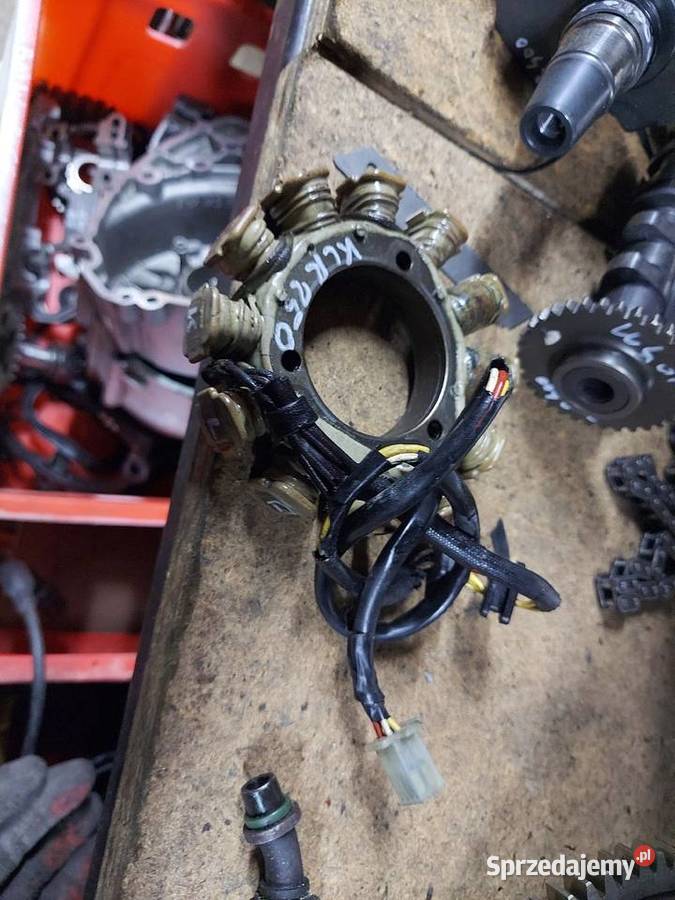 Kawasaki klr 250 iskrownik stojan cewki klr250 dolnośląskie Jelenia Góra
