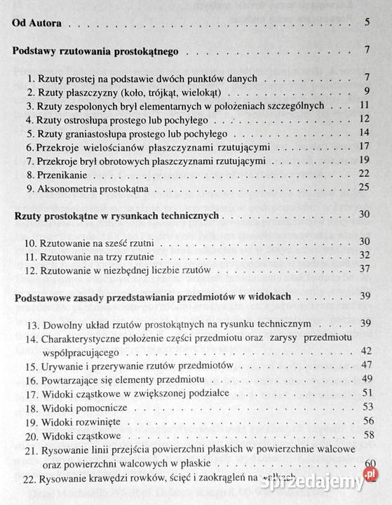 Rzutowanie prostokątne Widoki Lesław Giełdowski lubelskie Chełm