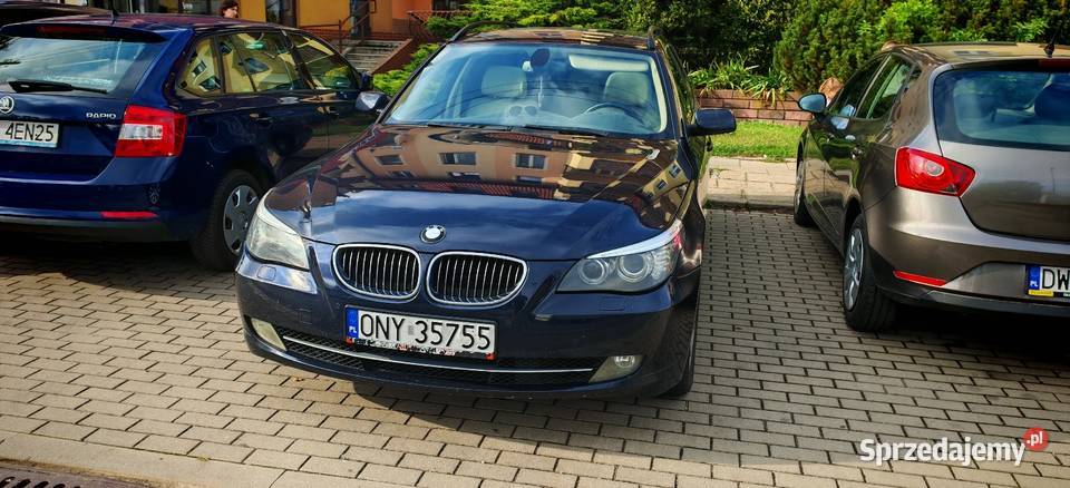BMW 525 30D dociagi panorama el klapa 2009r isofix dolnośląskie Wrocław