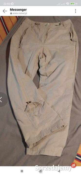 Spodnie damskie z materiału