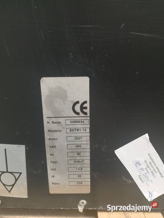 Piec do pizzy 2komorowy Entry 12 dolnośląskie