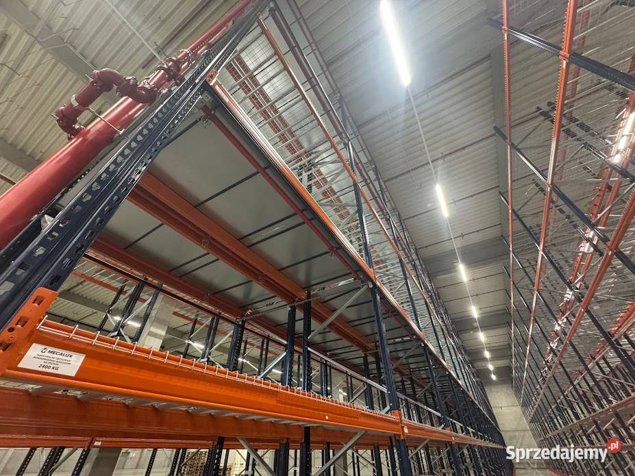 regały paletowe metalowe używane Sobienie-Jeziory