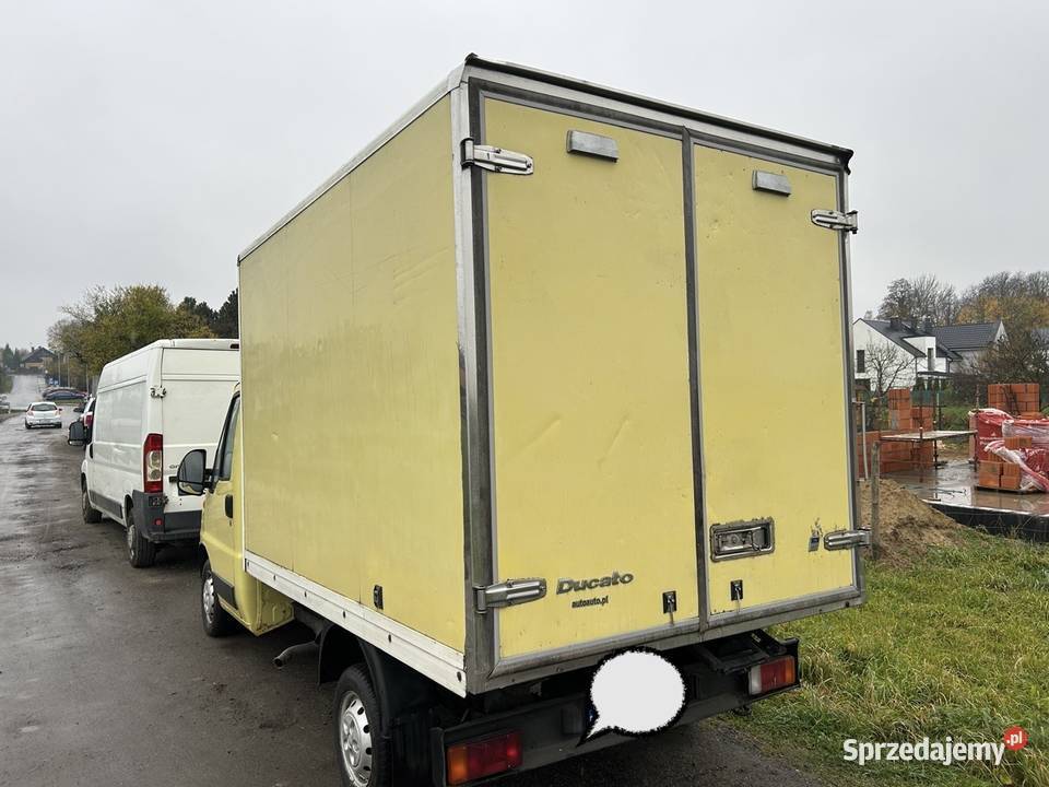 Fiat Ducato kontener chłodnia plandeka zamiana Jumper