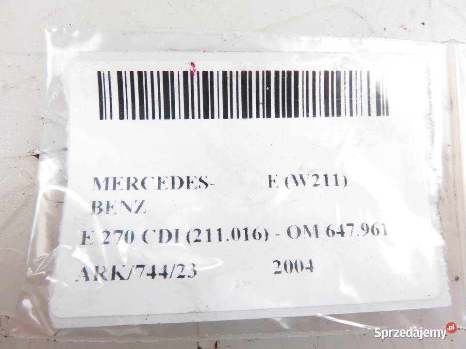 MECHANIZM WYCIERACZEK MERCEDES W211 małopolskie