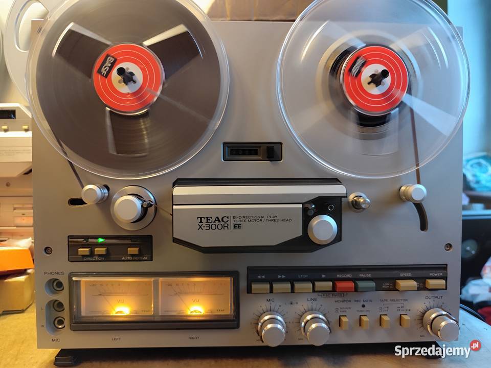 deck szpulowy TEAC X300R 3silniki 3głowice