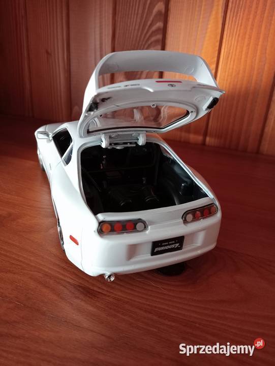 Toyota Supra Fast Furious skala 124 śląskie