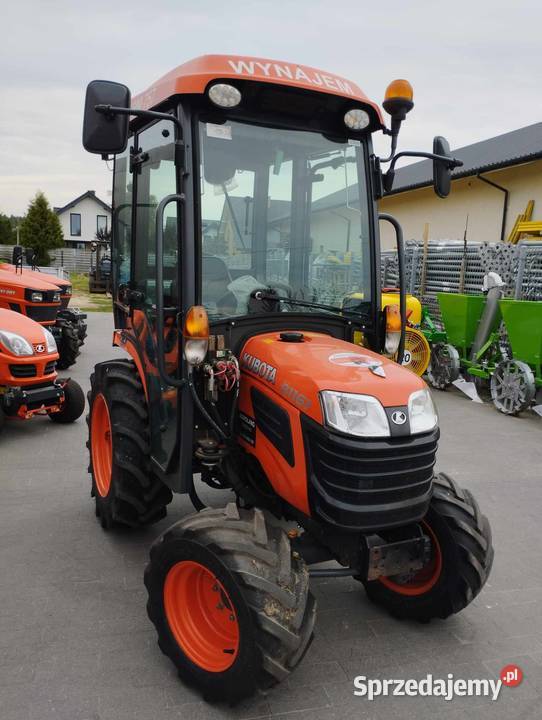 Ciągnik Kubota B1161 4x4 brutto Kabina ogrzewana Księżyno