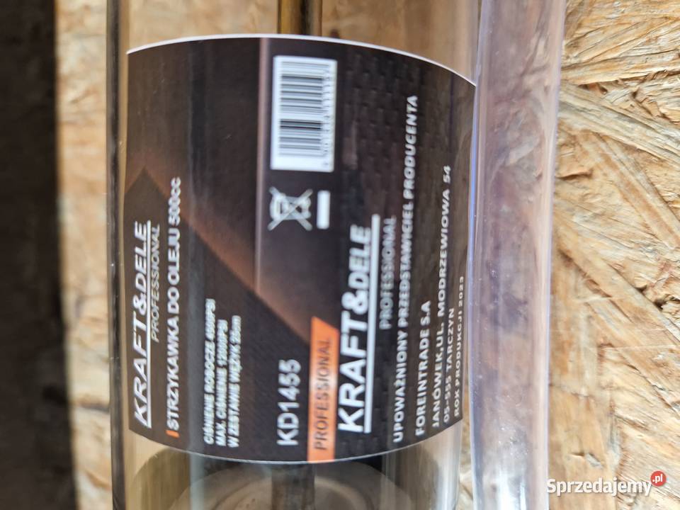 Strzykawka odsysarka do oleju KD1455 Głogowa