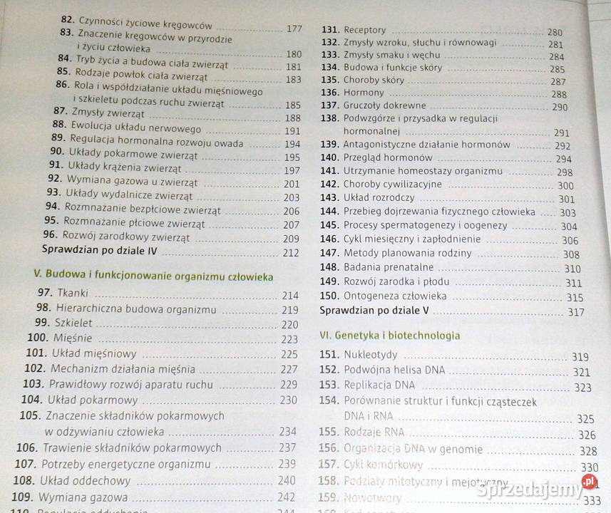 Biologia Repetytorium matura Zakres rozszerzony Chełm