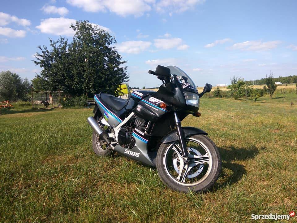 Kawasaki GPZ 500 S nieuszkodzony Kawasaki łódzkie Stryków