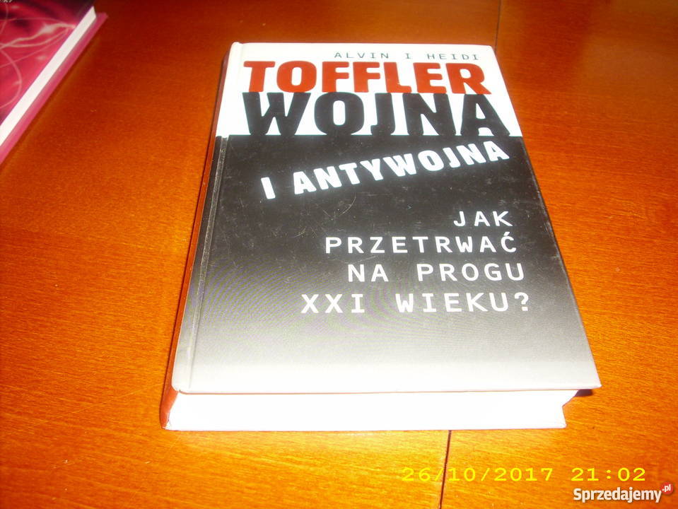 Wojna i antywojna Toffler js Szczecin sprzedam