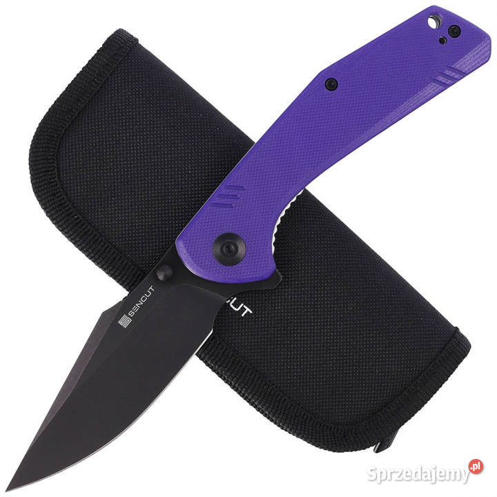Nóż składany Sencut Actium Purple G10 Black Akcesoria, narzędzia i noże mazowieckie Warszawa