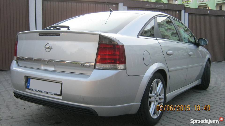 Opel Vectra C GTS 22 Dti wersja ELEGANCE welurowa tapicerka śląskie