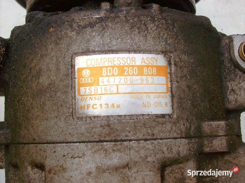 A6 C5 98r 18 20V Kompresor klimatyzacji Denso mazowieckie Mińsk Mazowiecki