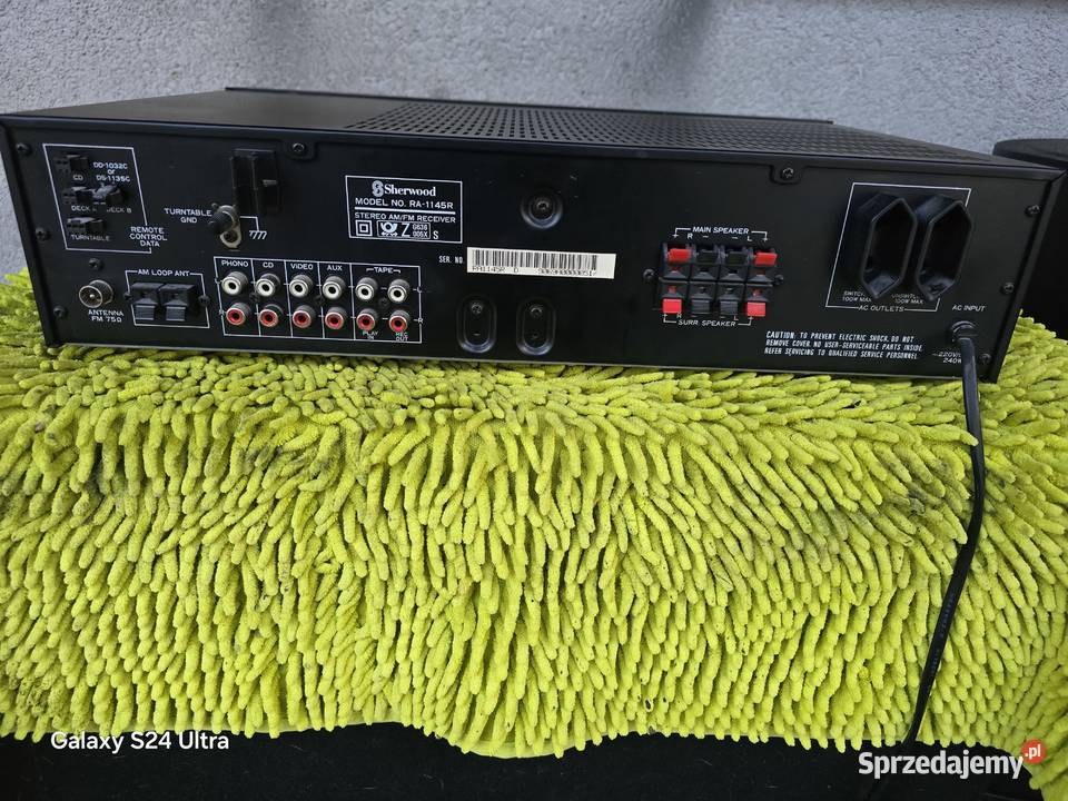 amplituner sherwood ra1145r stereo Amplitunery Chełm Śląski