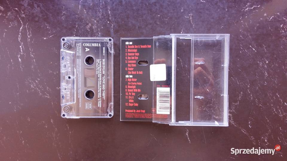 Kaseta Bob Dylan Love and Theft Płyty i kasety podlaskie Siemiatycze