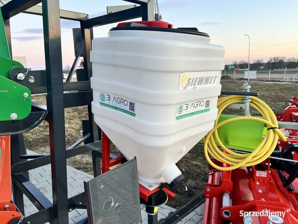 SIEWNIK POPLONÓW 110L Z MIESZADŁEM SIEWMET RATY Trojanów sprzedam