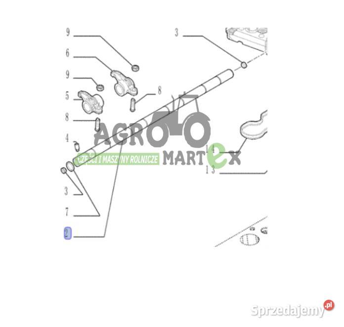 504250345 WAŁEK ROZRZĄDU CNH