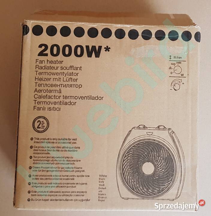 Nowy Termowentylator Elektryczny z Wentylatorem