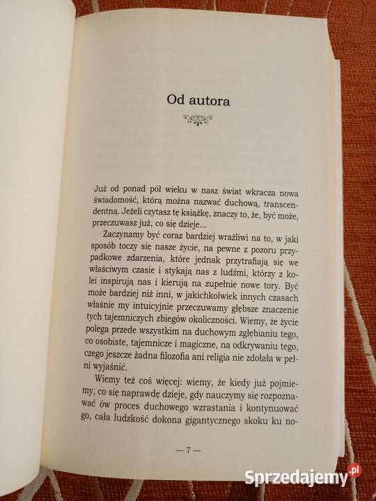 Niebiańska przepowiednia James Redfield psychologia, socjologia sprzedam