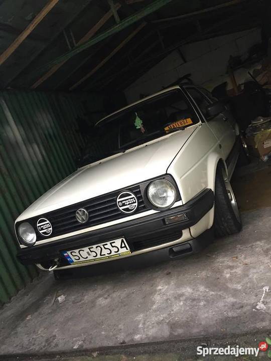 VW Golf MK2 długie OC świeży przegląd gwint bbs 220000km