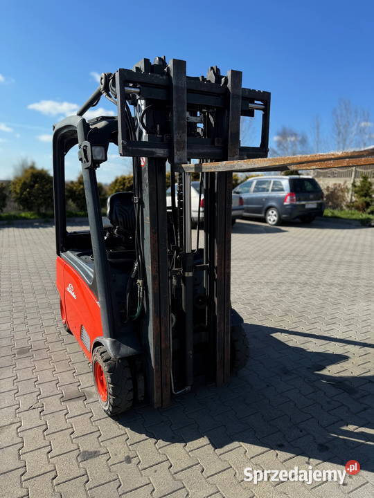 wózek widłowy elektryczny LINDE E16P01 Triplex Działoszyn