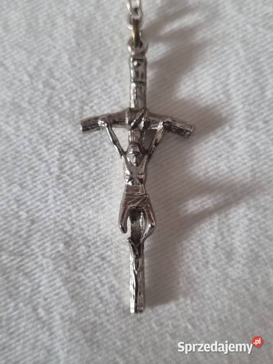 Różaniec z drewnianych koralikówpaciorków Moda i Styl