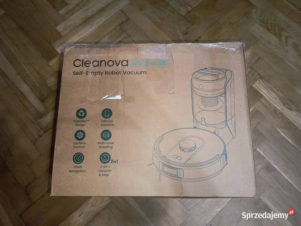 Robot Sprzątający Cleanova W15 ze stacją opolskie Sułków