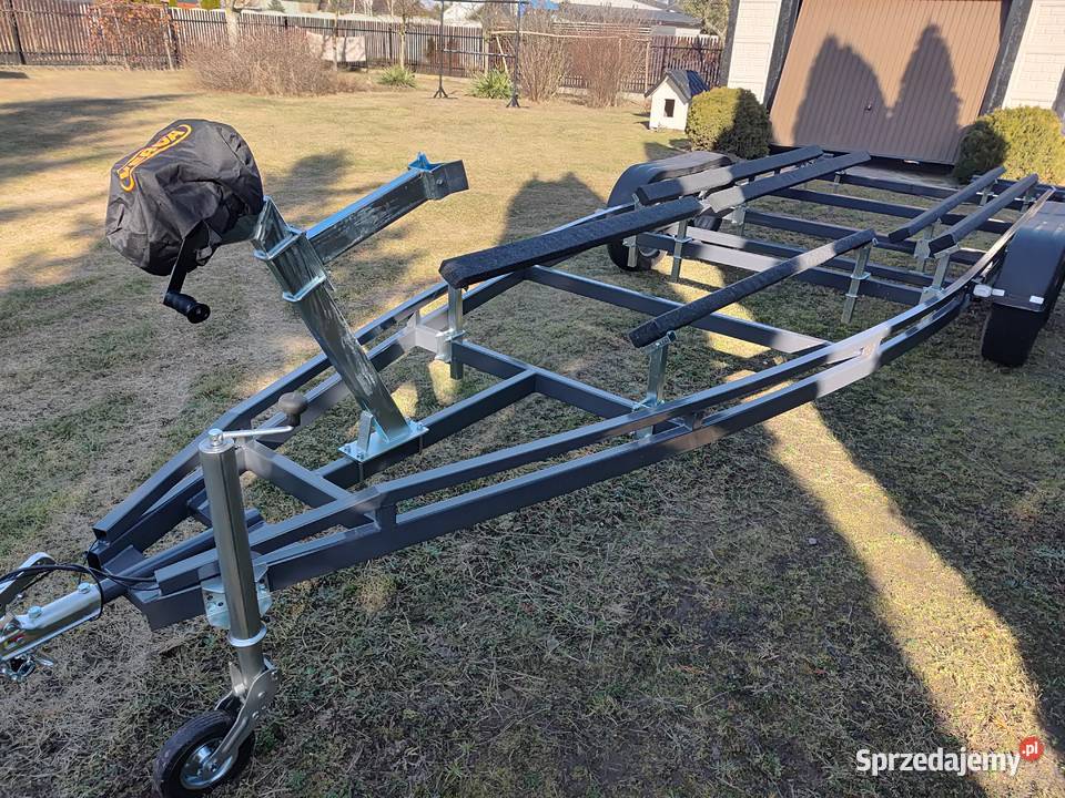 Przyczepa podłodziowa 7m niehamowana dwuosiowa Wyszków