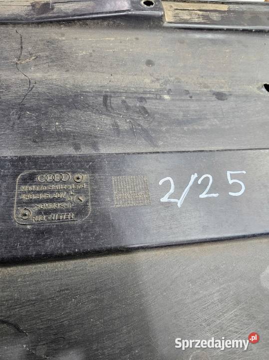 OSŁONA PODWOZIA LEWA AUDI A6 C6 4F0825207C Przystajń