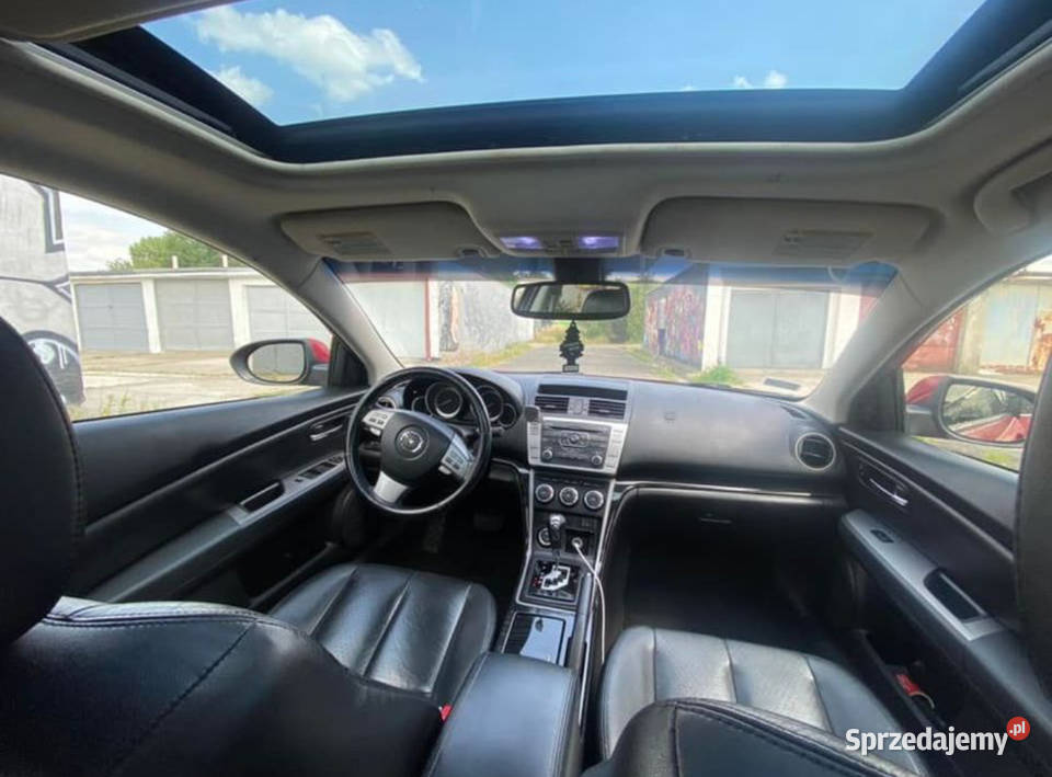 Mazda 6 Kanada 37 V6 274 Okazja elektryczne lusterka Lubin sprzedam