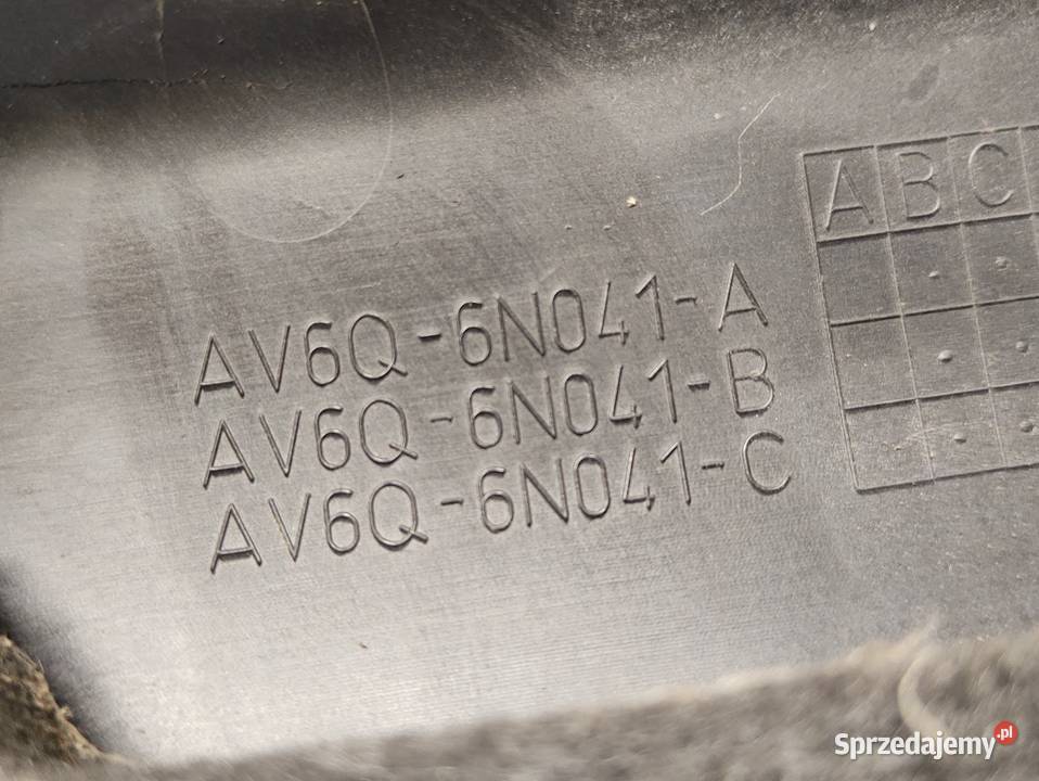 Osłona Górna Silnika Volvo V50 A6Q6N041 osobowe wielkopolskie Pleszew
