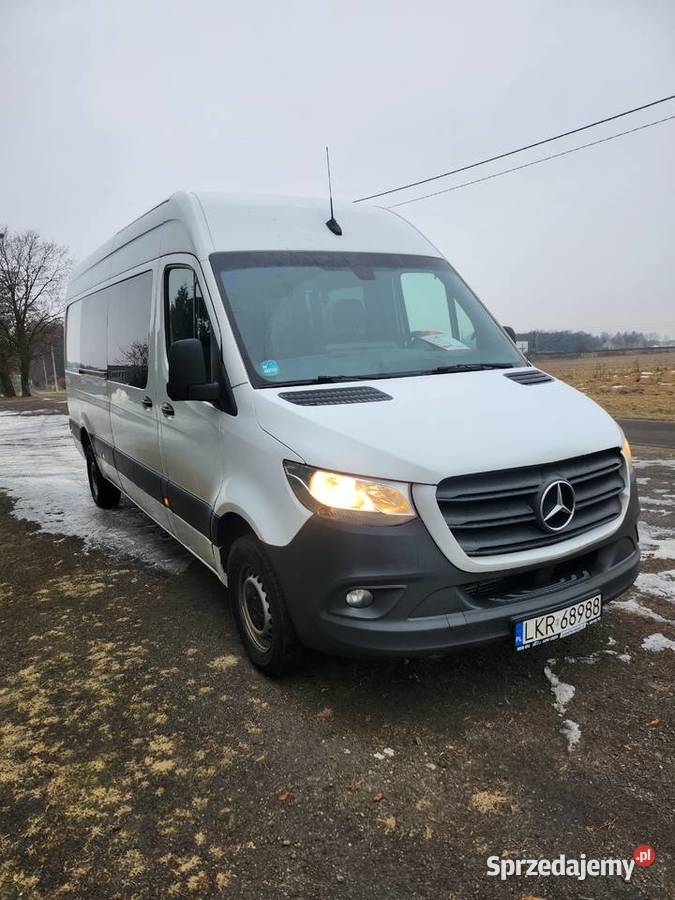 Sprinter 907 316 9 osb VIP srodek 22 dissel 2021 welurowa tapicerka Ostrów Wielkopolski