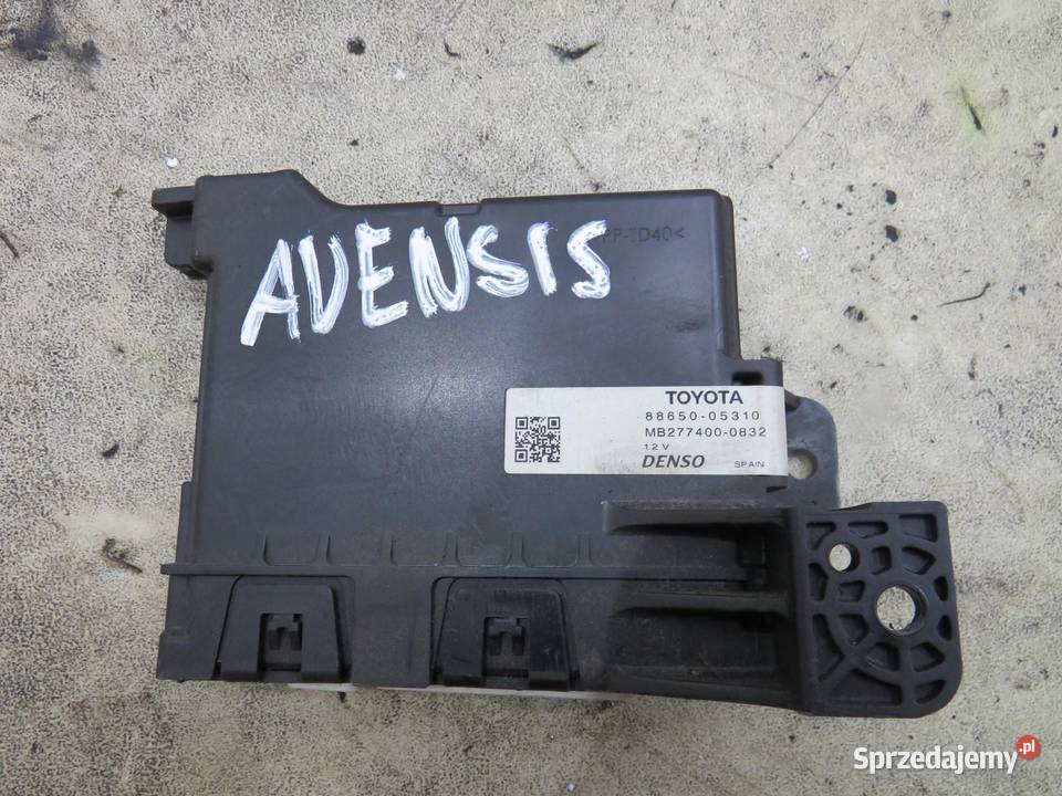 MODUŁ KLIMATYZACJI AVENSIS T27 T29 8865005310 Czujniki i sterowniki klimatyzacji