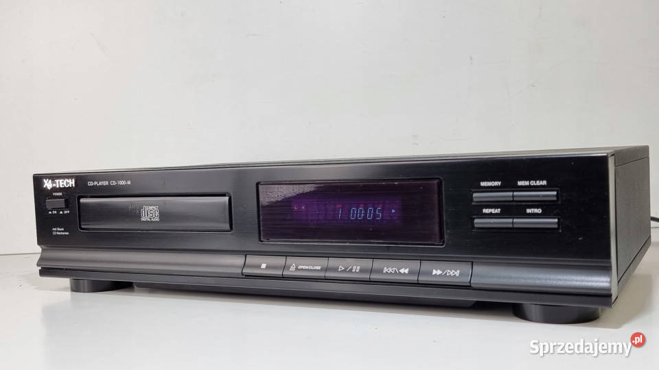 Cd player X4TECH CD1000M 1000 M Odtwarzacz wielkopolskie Międzychód
